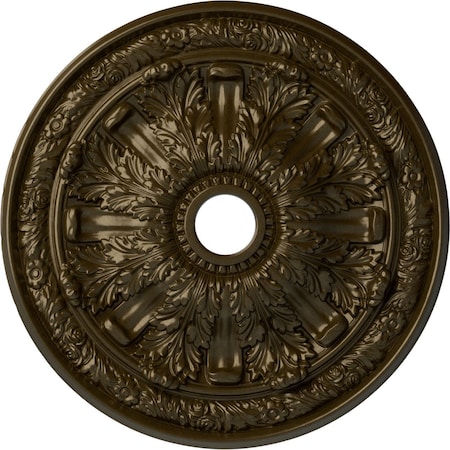 Flagstone Ceiling Medallion (Fits Canopies Up To 3 7/8), 30OD X 3 7/8ID X 3 1/4P